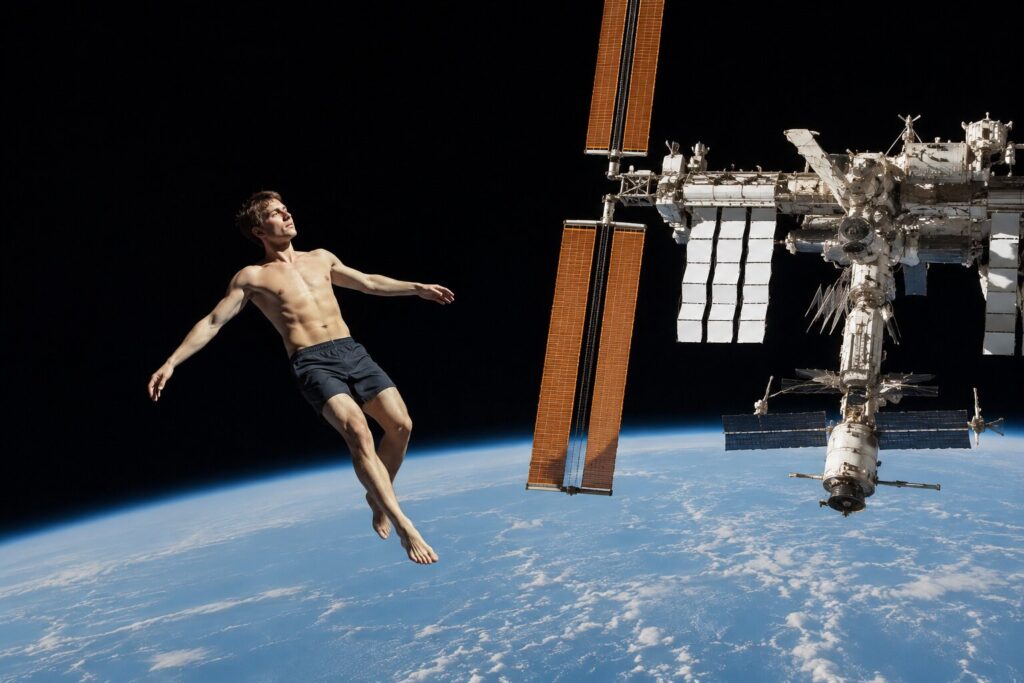 O que aconteceria ao corpo humano no espaço sem fato espacial