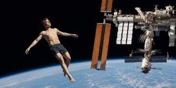 O que aconteceria ao corpo humano no espaço sem fato espacial
